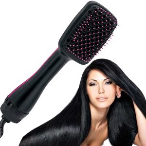Žehlící kartáč na vlasy | 1000W - je lehká a pohodlně se drží. Díky tomuto přístroji je úprava vlasů mnohem jednodušší a efektivnější.