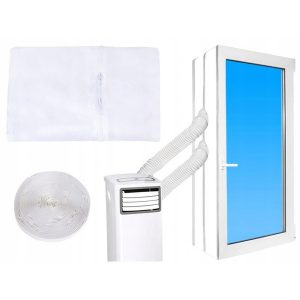 Okenní těsnění pro mobilní klimatizace | 400 cm - snižuje spotřebu elektrické energie klimatizace. Je vyrobeno z kvalitního materiálu.