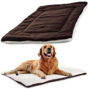 Pelíšek / matrace pro psa a kočku | 70x53 cm hnědý je vyroben z měkkého a na dotek příjemného materiálu. Lehký a odolný.