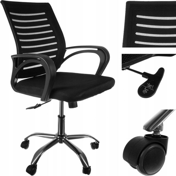 Ergonomická kancelářská židle - max. do 120 kg