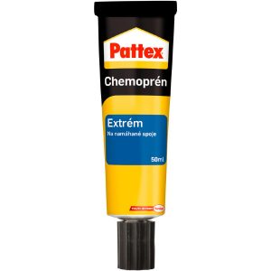 Lepidlo Pattex Chemoprén Extrém 50ml - na extrémně mechanicky a klimaticky namáhané spoje při působení vody, tlaku, tepla až +120°C.