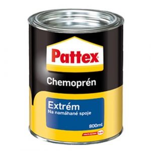 Lepidlo Pattex Chemoprén Extrém - 800 ml - na extrémně mechanicky a klimaticky namáhané spoje při působení vody, tlaku, tepla až +120°C
