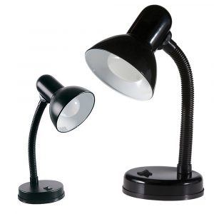 Nastavitelná stolní lampa - černá