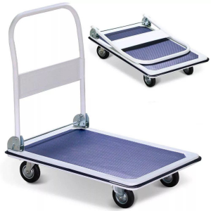 Rudl - přepravní plošinový vozík je vhodný do skladů, obchodních prostor ale i pro domácí použití, do garáže, k zahradním pracím.