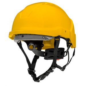 Ochranná přilba pro práci ve výškách NEO | 97-210 - je nezbytná ochrana hlavy pro práce ve výškách, ve stavebnictví, průmyslu a lesnictví.