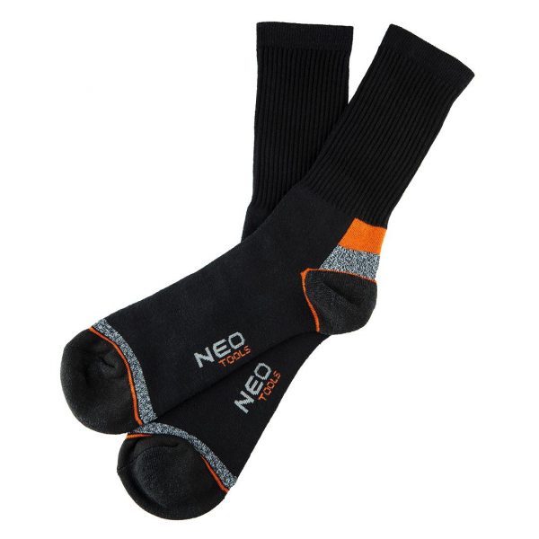 Pracovní ponožky černé, vel. XL 43-46 | NEO 82-351