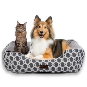 Pelíšek pro psa a kočku - vzorovaný velikost L
