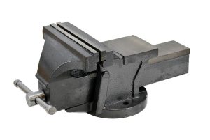 Svěrák s kovadlinou 150mm | AW24213 - vyroben z šedé litiny odolné vůči mechanickému poškození. Integrovaná kovadlina.