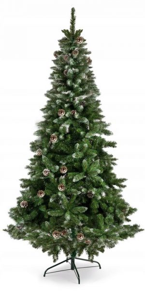 Vánoční stromek na stojanu umělý - 210 cm