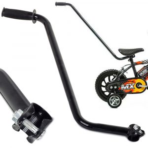 Univerzální vodící tyč na dětské kolo - slouží k bezpečnému a pohodlnému učení jezdit na kole pro vaše dítě. Vyrobeno z kvalitní lakované oceli.