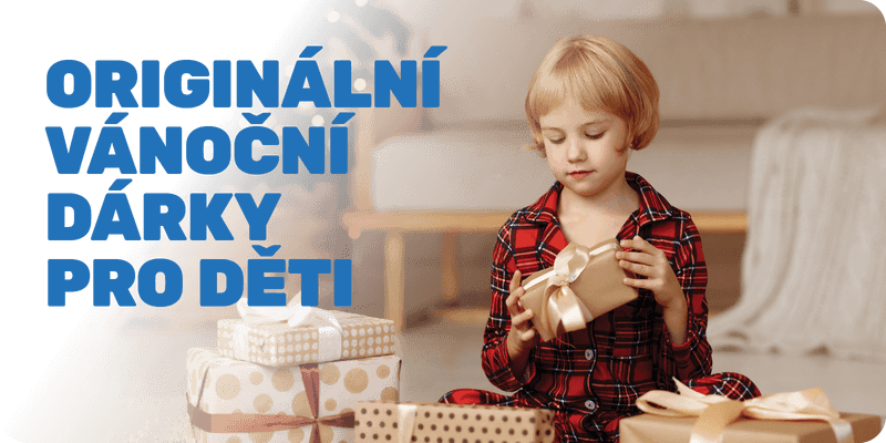 Pět tipů na originální vánoční dárky pro děti