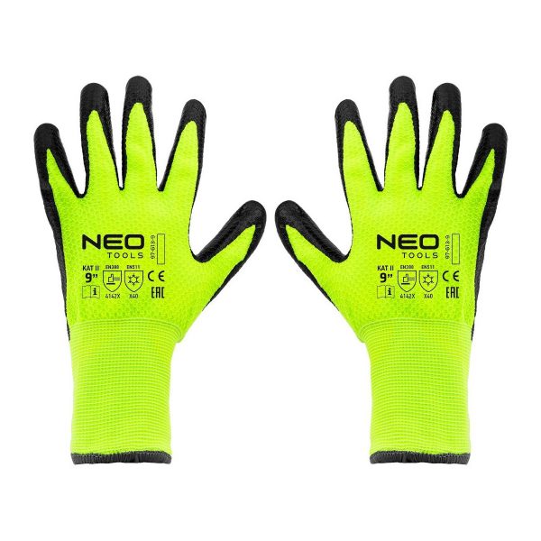 Zateplené pracovní rukavice NEO vel. 9