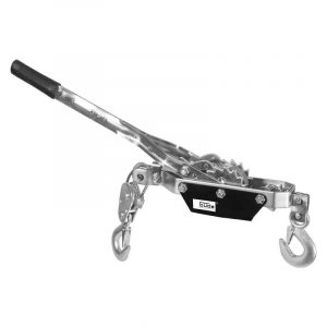 Pákový lanový naviják s pozinkovanou ocelovou konstrukcí vhodný k tahání, napínání plotů nebo vysvobozování zapadlých vozidel.