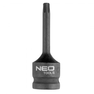 Nárazová hlavice, 78 mm, T30, NEO | 10-258 je určena pro nářadí s příklepovým mechanismem. Vyrobeno z chrom-molybdenové oceli,