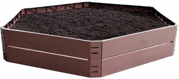 Vyvýšený záhon, 132x25 cm, 6-dílný, Strend Pro | 2212161 poskytuje pohodlí, snazší přístup, je řešením pro zahrady s méně kvalitní zeminou.