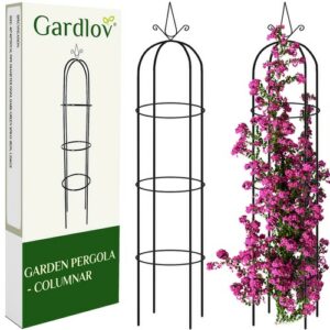 Zahradní pergola, sloupová, Gardlov 197x40 cm je skvělým řešením pro ochranu rostlin před větrem nebo jinými faktory. Je vyrobena z kvalitního kovu.