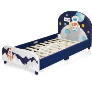 Dětská postel, 150 x 76 x 70 cm | vesmír nabízí vašim dětem pohodlné prostředí pro spánek po celou noc. Děti ji bez obav mohou používat roky!