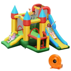 Nafukovací skákací hrad, + pumpa, 780W | 2330 x 300 x 210 cm, doprovází vaše děti roky a poskytuje jim nezapomenutelné vzpomínky!