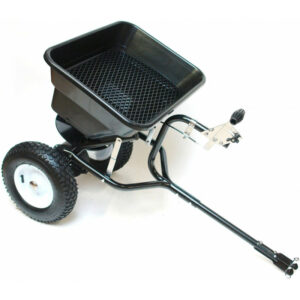 Sypací vozík za traktor, rozmetadlo, 2-3 m | 45 l, k rozptylování umělého hnojiva, osiva, soli, písku. Jednoduché použití, široké pneumatiky.