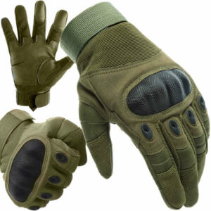 Taktické rukavice, dotykové, XL, khaki, Trizand | 21772