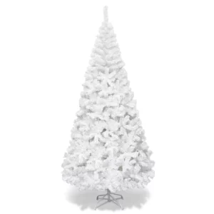 Bílý vánoční stromek | 210 cm bude výrazným středobodem vaší vánoční výzdoby. Vneste do svého domova jedinečnou vánoční atmosféru!