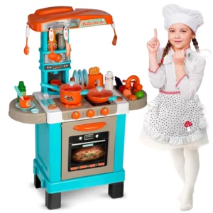 Dětská interaktivní kuchyňka, Ricokids | 773100, rozvine kreativitu vašeho dítěte. MINI kuchyňka je něco, co potěší každé dítě.