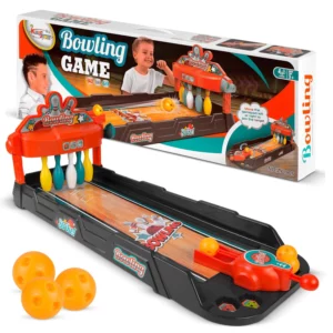 Dětský mini bowling, Ricokids | 58x21x24 cm přinese kopec zábavy nejen vašim dětem. Tato společenská hra nikdy neomrzí!