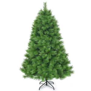Umělý vánoční stromeček, borovice | 180 cm, jeho jehličí vás nikdy nezklame, což mu dodává poutavý svěží vzhled. 586 větví, které vytvářejí poutavý vzhled.