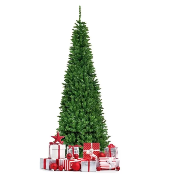 Umělý vánoční stromek se 708 větvemi | 198 cm, vnese do každého domova bezpečnou, sváteční a rodinnou atmosféru Vánoc.