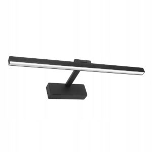 Nástěnné svítidlo do koupelny, černé, 50cm | 4000K