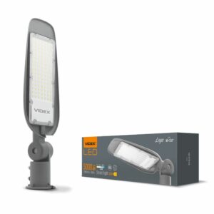 LED pouliční lampa, 5000 Lm, VIDEX | VLE-SLE14-505 je určena k osvětlení parkových chodníků, uličních chodníků, dvorů či silnic.