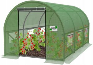 Zahradní fóliovník 2x3m, zelený | 6m2 dokonale ochrání vaše rostliny a plodiny před nepříznivými povětrnostními vlivy či škůdci.