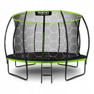 Zahradní trampolína, profilovaná, 374cm | Neo-Sport s vnitřní sítí je skvělé zábavné a tréninkové vybavení pro lidi v každém věku!