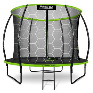 Zahradní trampolína, profilovaná, 312cm | Neo-Sport s vnitřní sítí je skvělé zábavné a tréninkové vybavení pro lidi v každém věku!