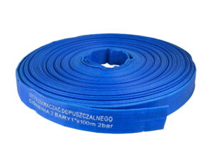 PVC hadice na vodu, 100m, 1″ | GEKO bez rychlospojek je určena zejména k čerpání čisté a špinavé vody včetně splašků.