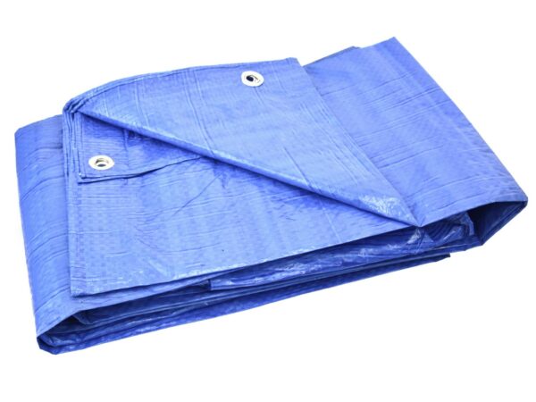 Krycí plachta, nepromokavá, 10x15m | GEKO modré barvy je vyrobena z polypropylenu, oboustranně pokryta vrstvou polyethylenu.