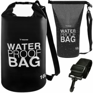 Vodotěsný vak - batoh | 10L je nezbytnou výbavou pro každého, kdo rád tráví čas venku, zejména při vodních aktivitách, jako je jízda na kajaku či rybolov.