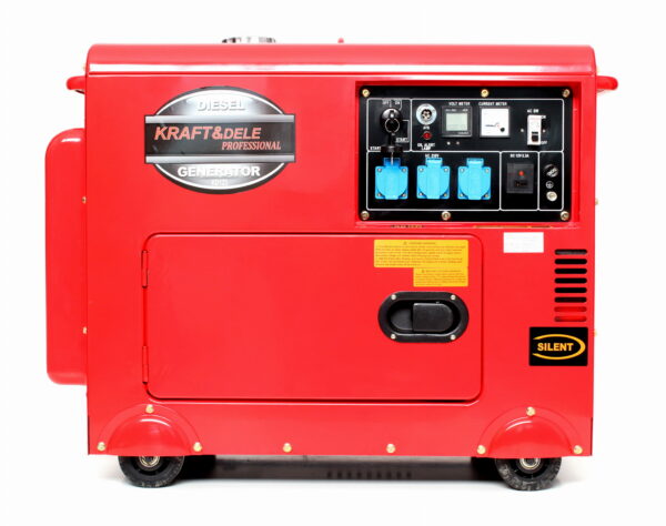 Naftová elektrocentrála, 7000W, 12/230V | KD123 - Image 9