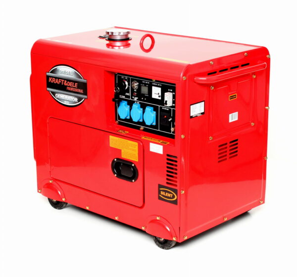 Naftová elektrocentrála, 7000W, 12/230V | KD123 - Image 2