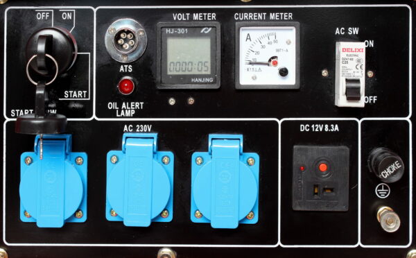 Naftová elektrocentrála, 7000W, 12/230V | KD123 - Image 16