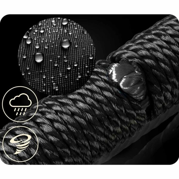 Zahradní houpačka NS-104, 100cm, černá | Neo-Sport - Image 6
