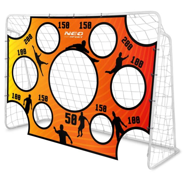 Tréninková fotbalová plachta, oranžová, 215x150cm | Neo-Sport - Image 2