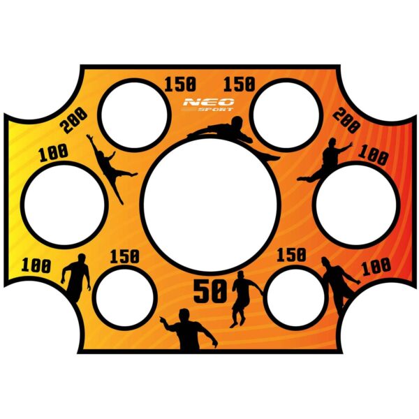 Tréninková fotbalová plachta, oranžová, 215x150cm | Neo-Sport - Image 4