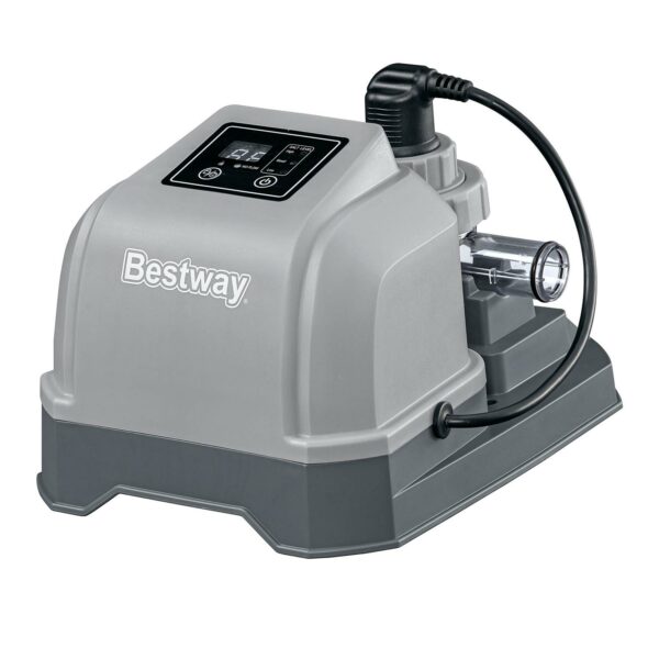 Generátor chlóru pro bazény, 2g/h | Bestway využívá elektrolýzu soli k efektivní dezinfekci vody v bazénech, zajišťuje čistotu bez použití chemikálií.
