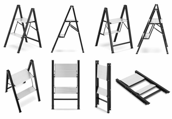 Skládací žebřík, 2-stupňový | HIGHER - Image 13