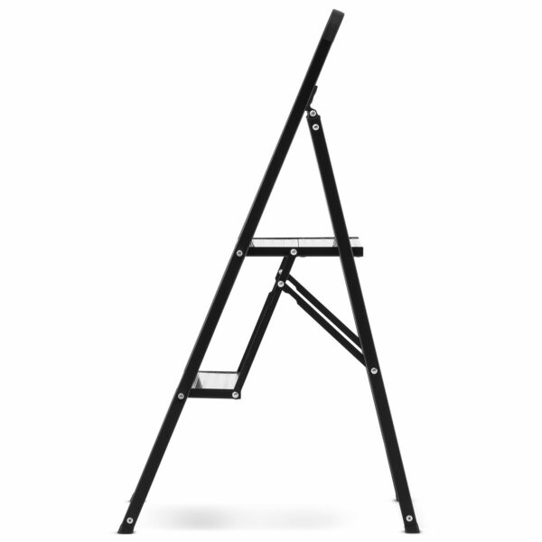 Skládací žebřík s držákem, 2-stupňový | HIGHER - Image 7