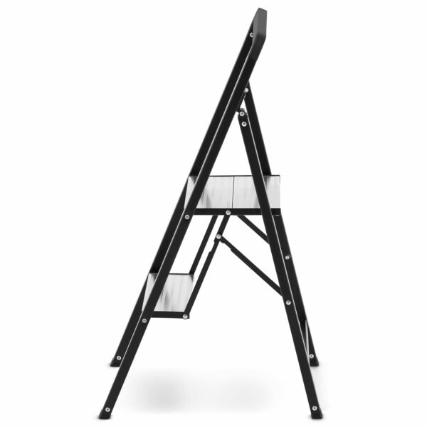 Skládací žebřík s držákem, 2-stupňový | HIGHER - Image 8