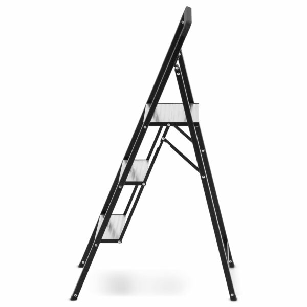 Skládací žebřík s držákem, 3-stupňový | HIGHER - Image 9