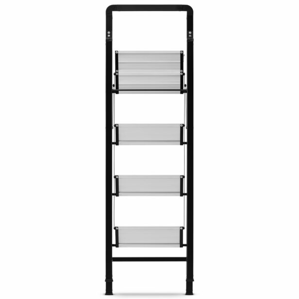 Skládací žebřík s držákem, 4-stupňový | HIGHER - Image 5