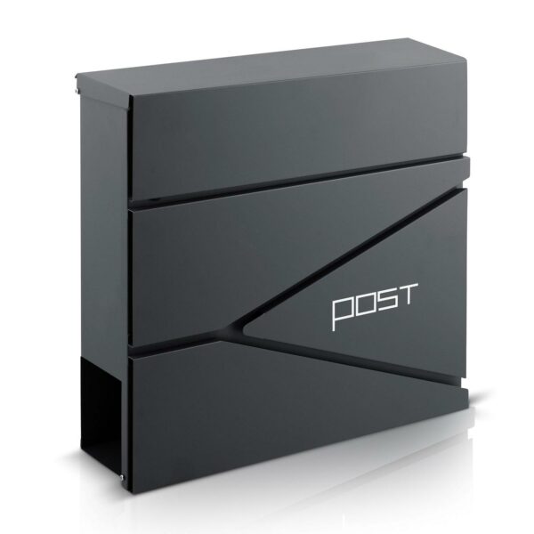 Poštovní schránka HM-862, 37x37x10,5cm, antracit | Humberg - Image 4